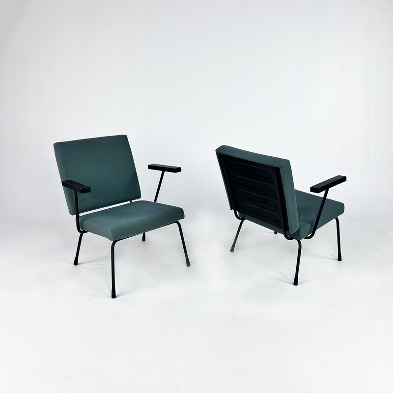 Vintage model 415 armchairs by Wim Rietveld for Gispen, 1950