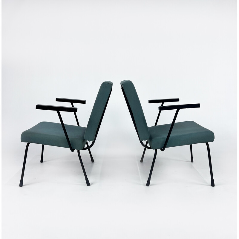 Vintage model 415 armchairs by Wim Rietveld for Gispen, 1950