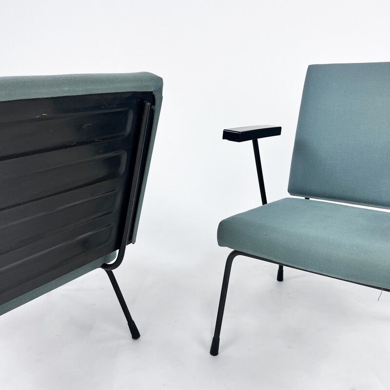 Vintage model 415 armchairs by Wim Rietveld for Gispen, 1950