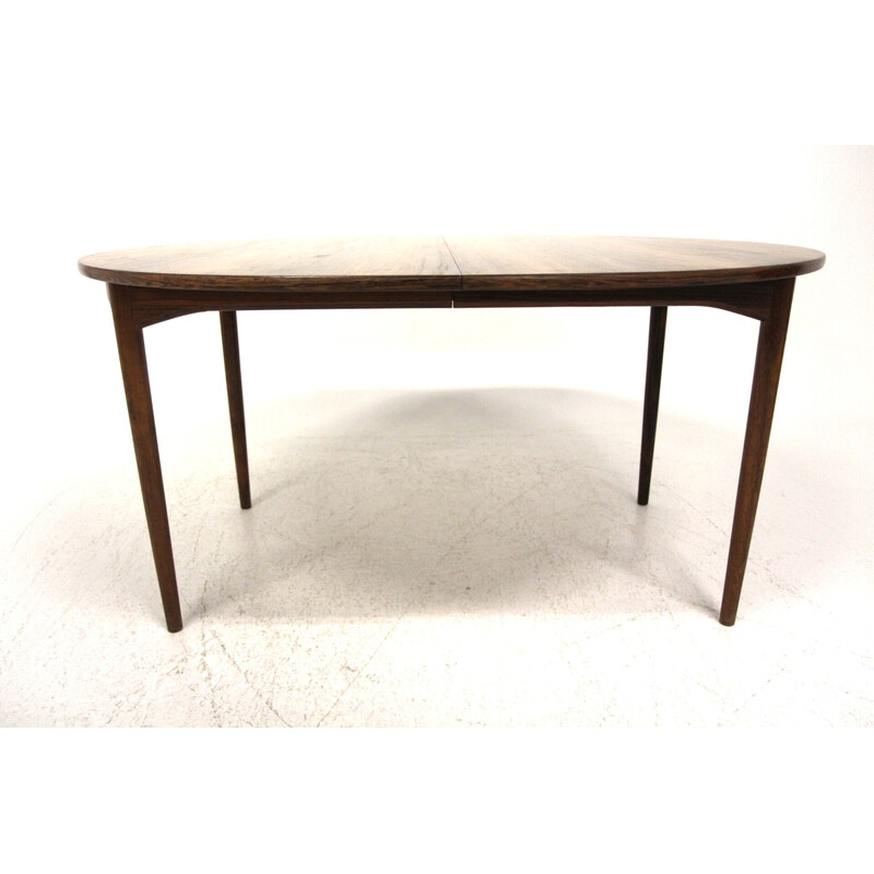 Vintage rosewood coffee table by Lb Kofod Larsen for Seffle möbelfabrik, Sweden 1960