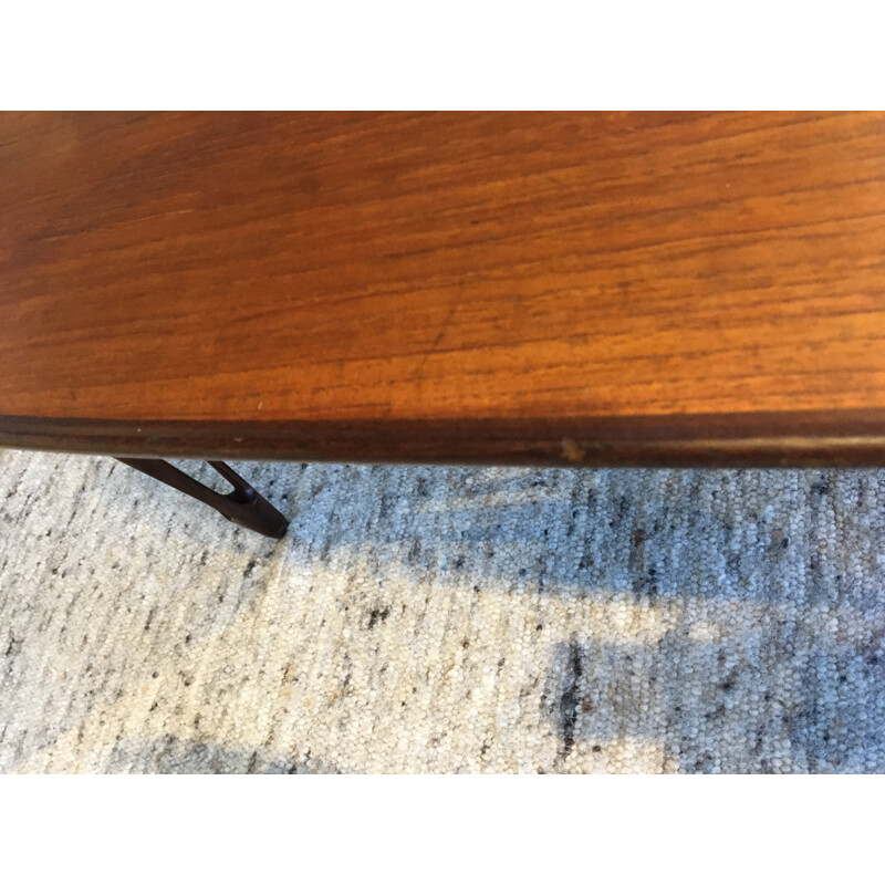 Teak Tripod Coffee Table from BC Mobler - 1950s