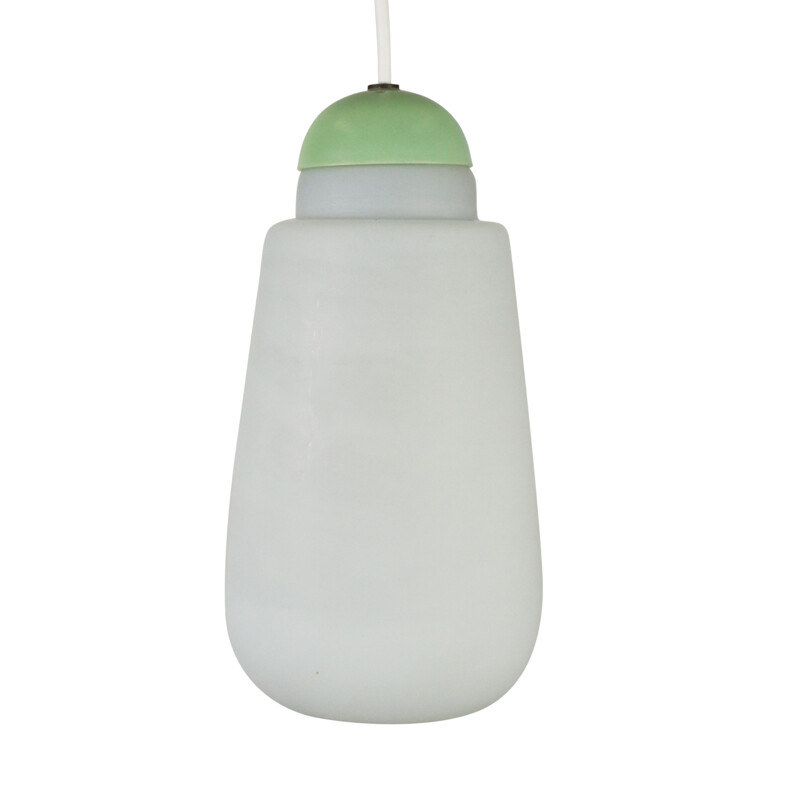 Milk glass pendant by Philips - 1960s