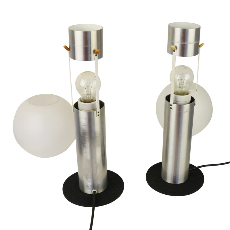 Pair of Raak Amsterdam table lights - 1960s 