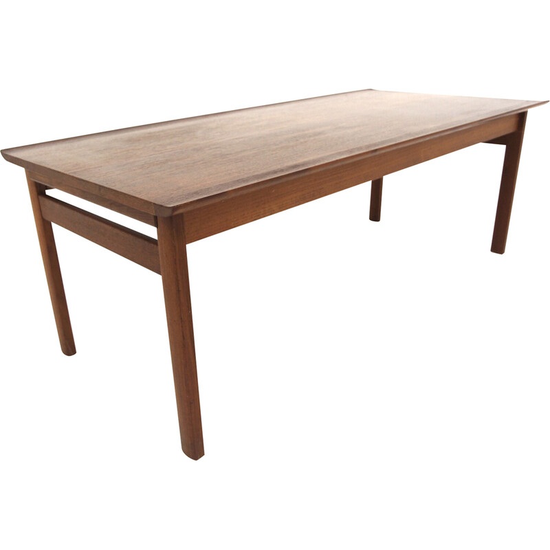 Table basse vintage par Tove et Edvard Kindt-Larsen pour Seffle Möbelfabrik, Suède 1960