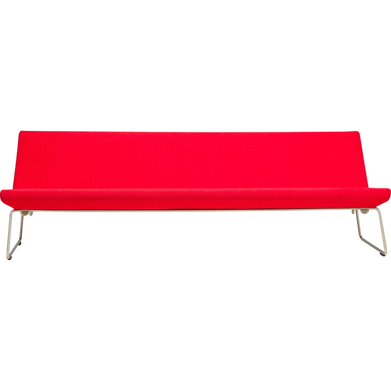 Vintage 3-seater metal and fabric sofa by Edward Barber and Jay Osgerby for Cappellini, 2000