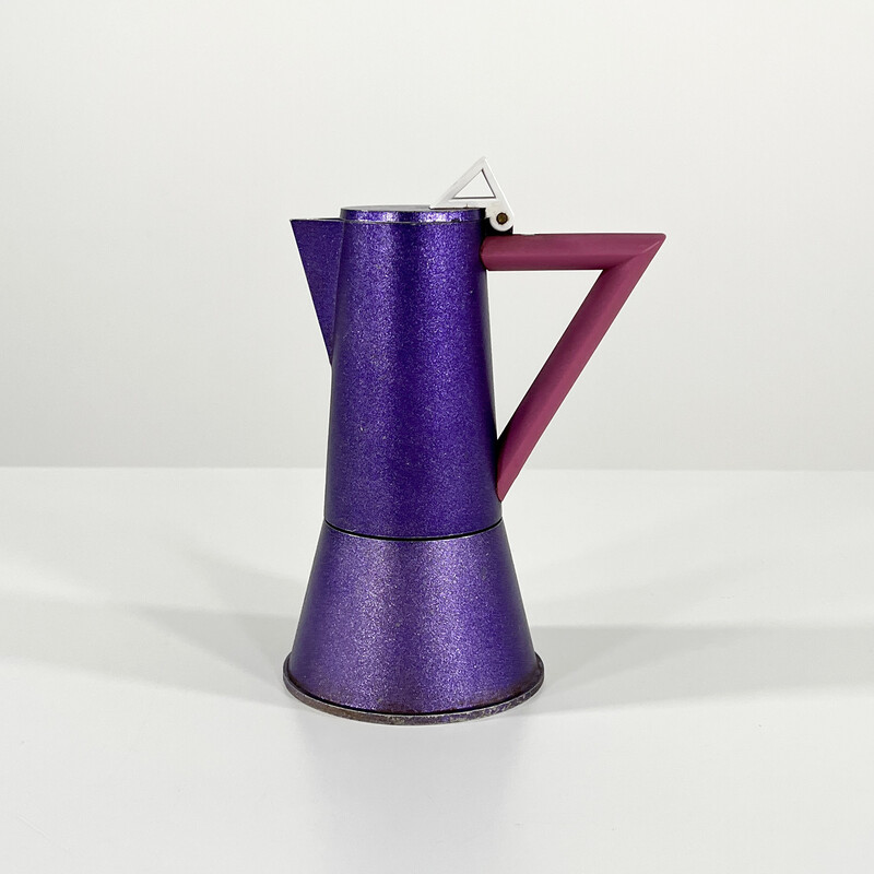Vintage coffee pot 'Accademia' series by Ettore Sottsass for Lagostina, 1980