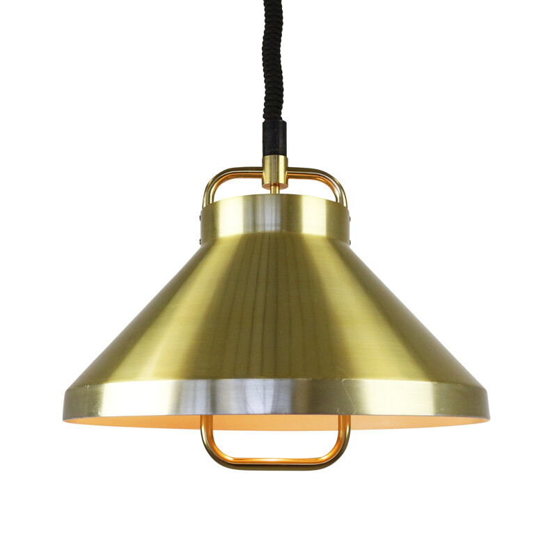 Tarok pull down pendant by Jo Hammerborg for Fog and Mørup - 1970