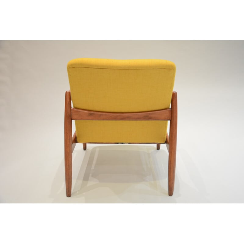 Yellow GMF-64 armchair by Edmund Homa - 1960s