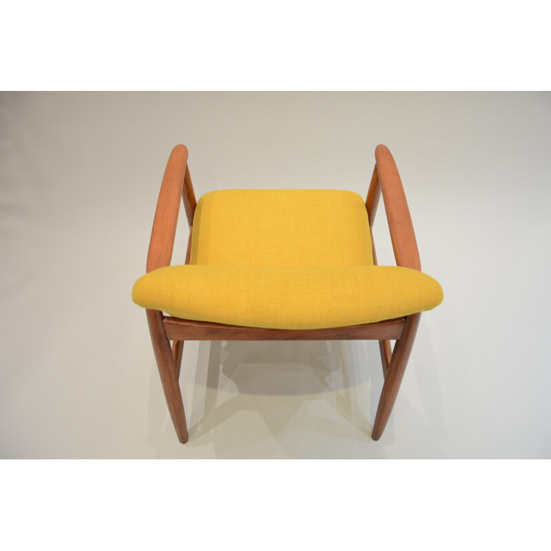 Yellow GMF-64 armchair by Edmund Homa - 1960s