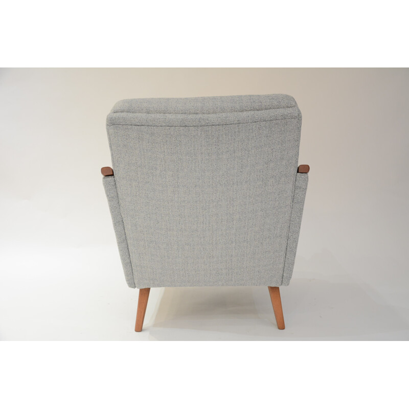 Mid century German grey armchair - 1970s