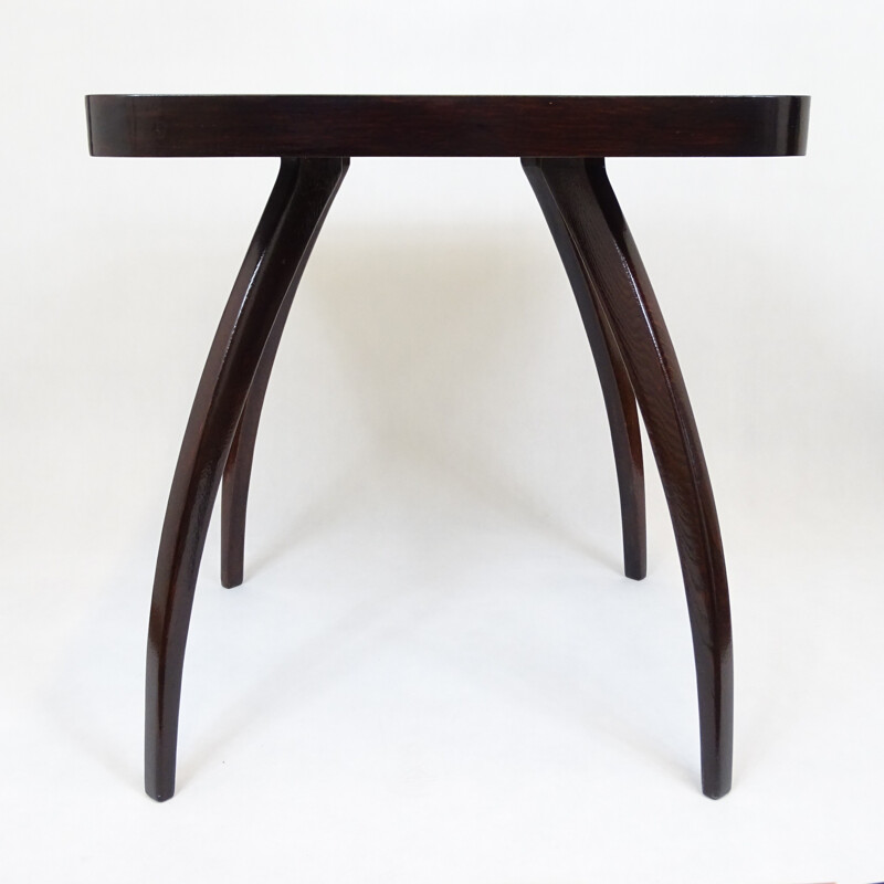 Dark Coffee Table by Jindrich Halabala for UP Zavody - 1940s