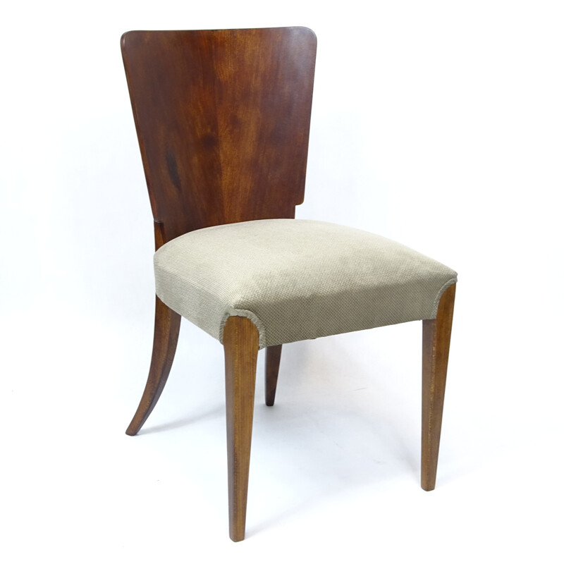 Set of 4 H-214 Dining Chairs by Jindřich Halabala for UP Zavody - 1940s