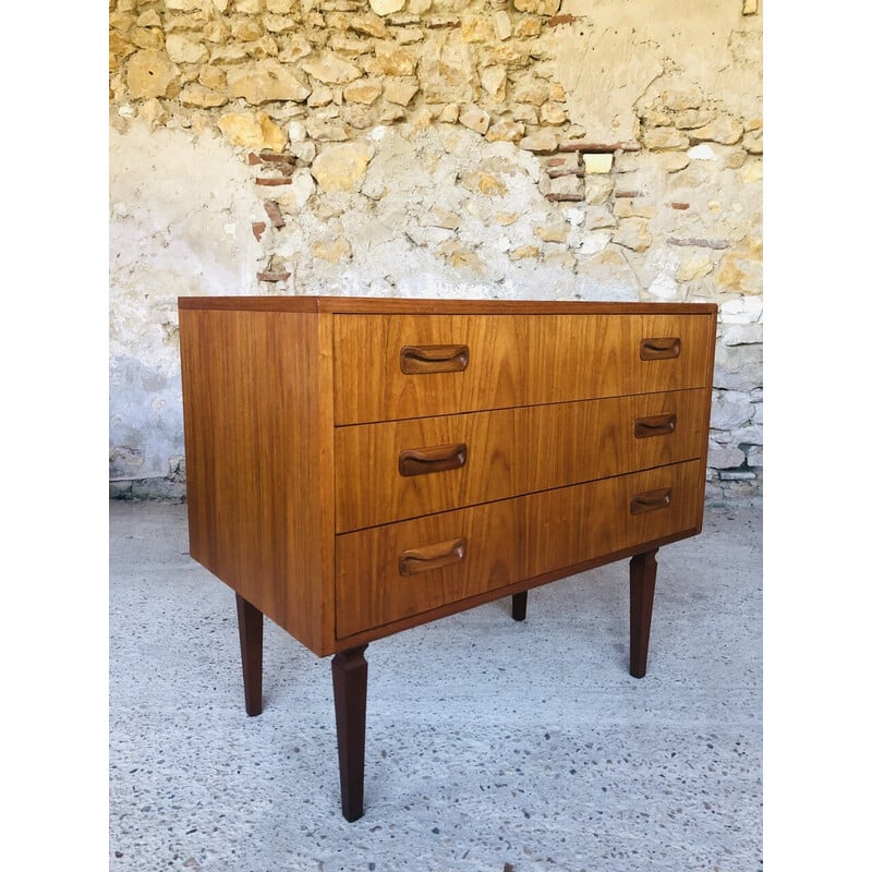 Vintage G Plan chest of drawers in teak veneer, 1970