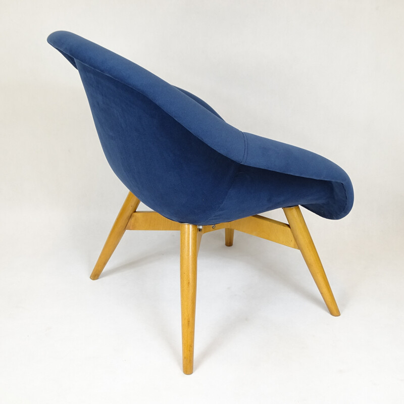 Cadeira de lazer azul checa por Miroslav Navratil - 1960