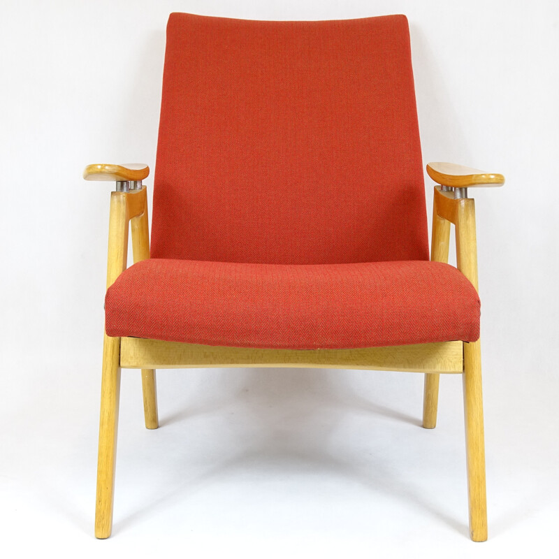 Czech Armchair by Jaroslav Smidek for Ton - 1960s