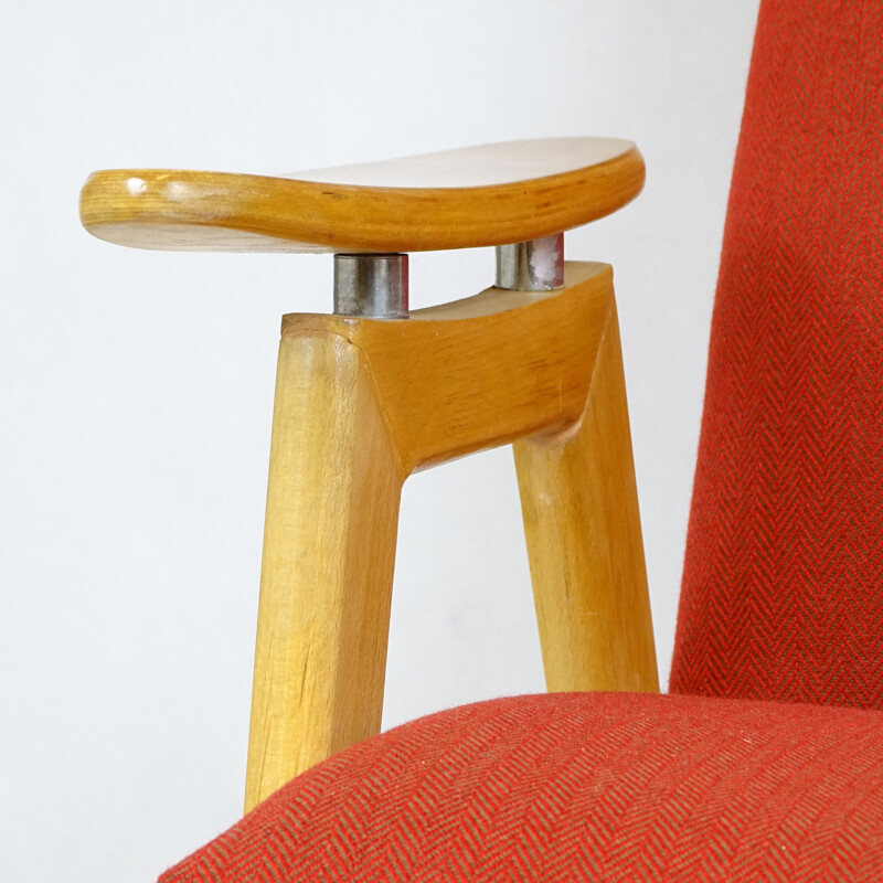 Czech Armchair by Jaroslav Smidek for Ton - 1960s