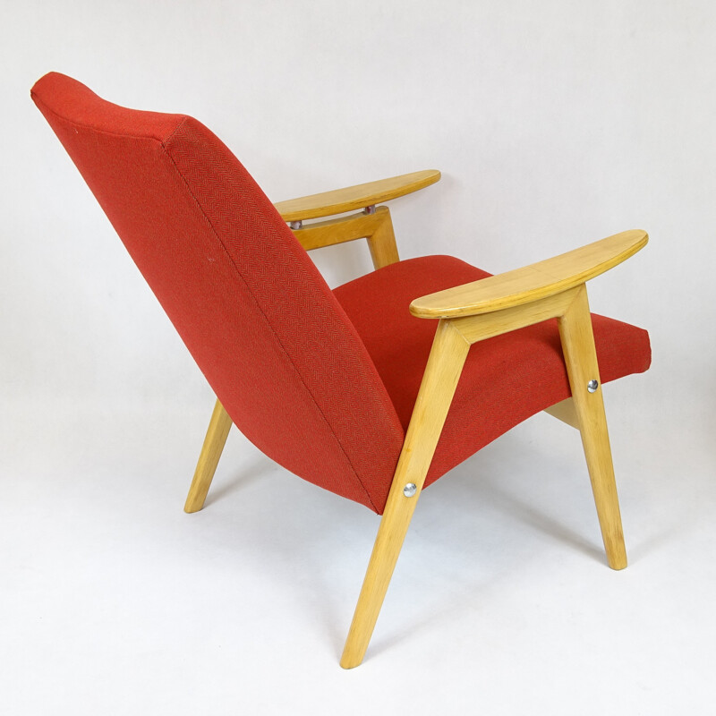 Czech Armchair by Jaroslav Smidek for Ton - 1960s