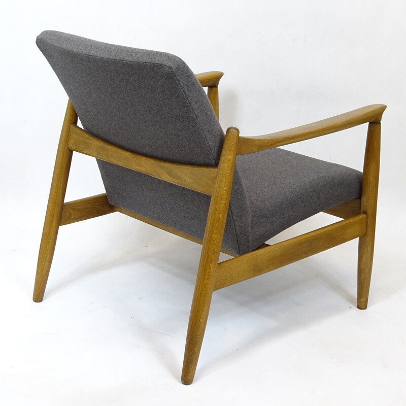 Polish GFM-64 Armchair by Edmund Homa for Gościcińskie Fabryki Mebli - 1960s