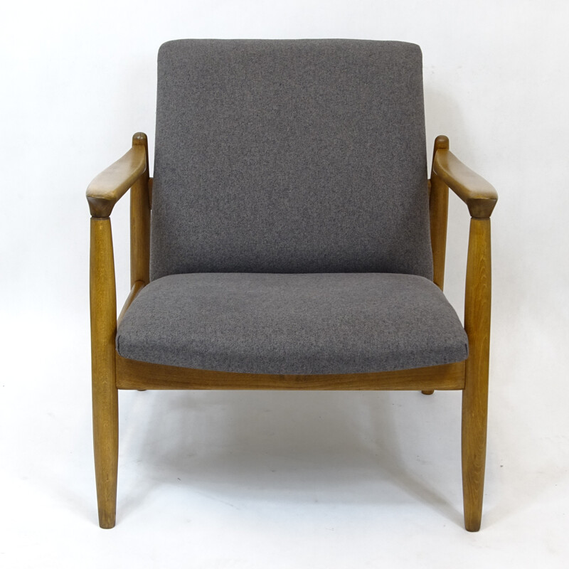 Polish GFM-64 Armchair by Edmund Homa for Gościcińskie Fabryki Mebli - 1960s