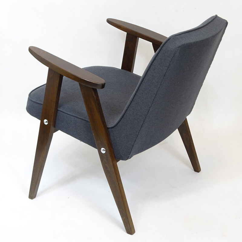 Fauteuil 366 van Józef Chierowski voor Dolnośląska Fabryka Mebli - 1960