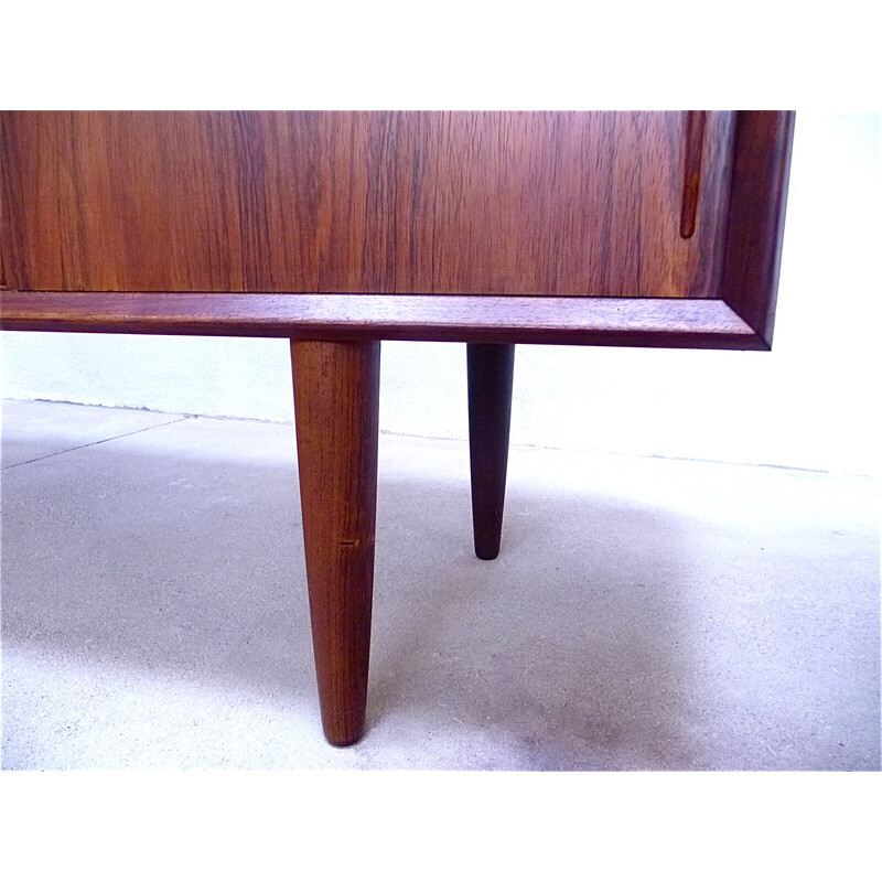 Enfilade vintage en teck par Svend Age Madsen pour H.p. Hansen, 1960