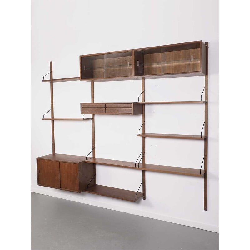 Vintage wall unit by Poul Cadovius, Denmark