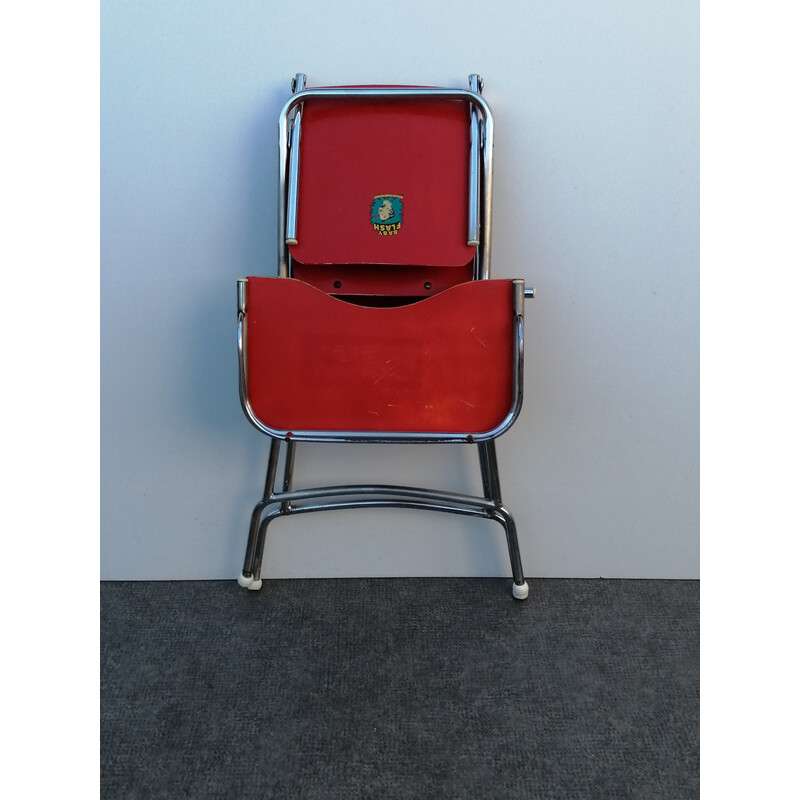 ② 2x chaise haute vintage marque Marko, années 1960 modèle 5 — Chaises de  bureau — 2ememain