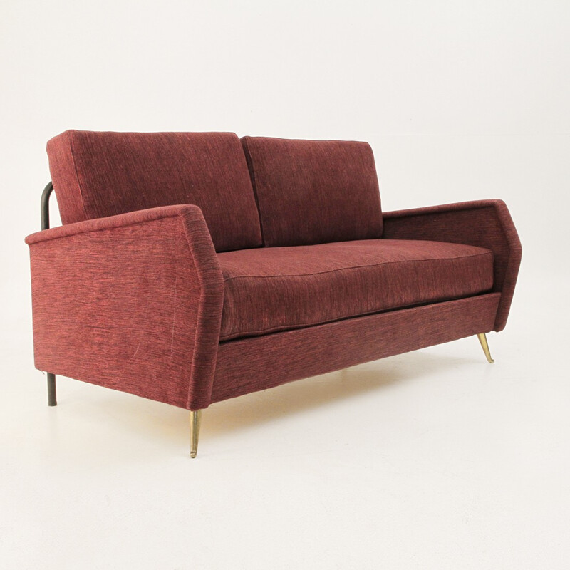 Mid-Century 2-seater Italian Sofa Bed - 1950s