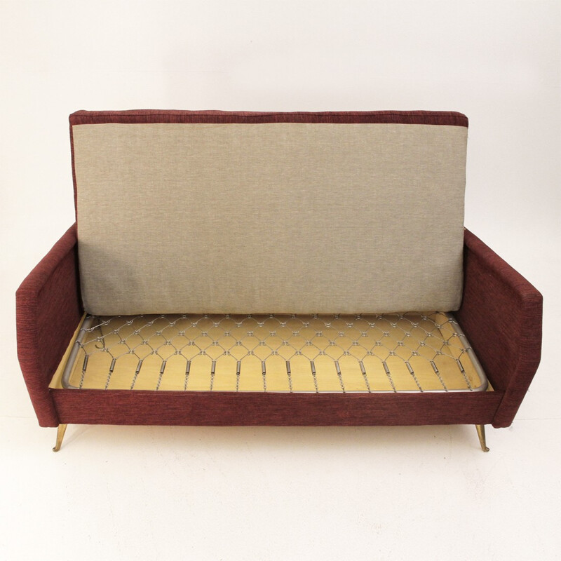 Mid-Century 2-seater Italian Sofa Bed - 1950s