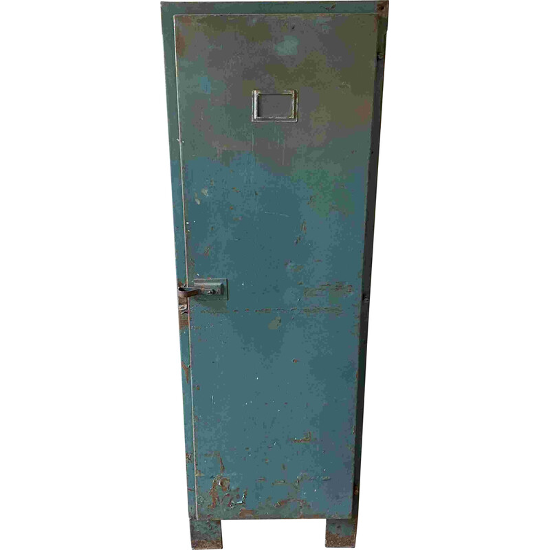 Vintage industrial metal cabinet, 1950