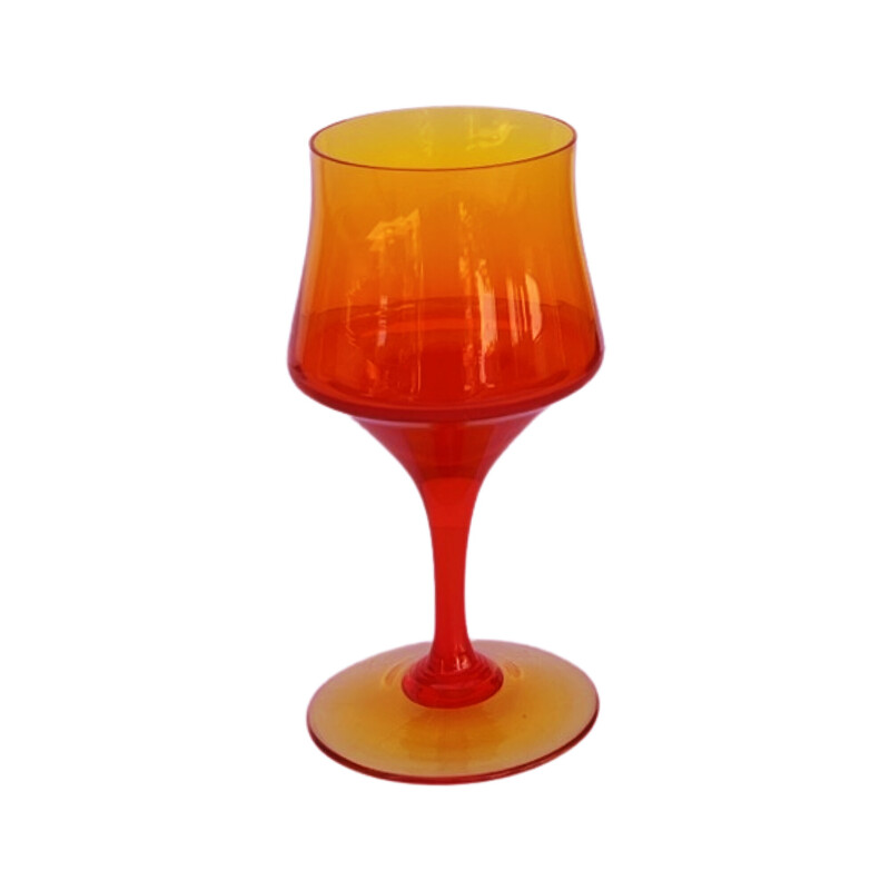 Vintage glass by Z. Horbowy for Barbara, Poland 1970