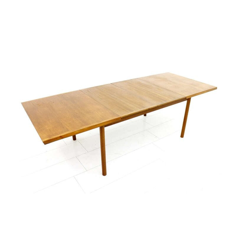 Teak Wood Extension Dining Table by France & Son, Denmark - 1960s