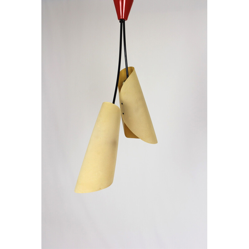 Vintage pendant lamp by Josef Hurka for Napako, 1960