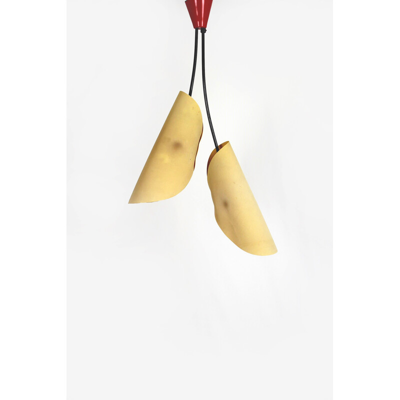 Vintage pendant lamp by Josef Hurka for Napako, 1960