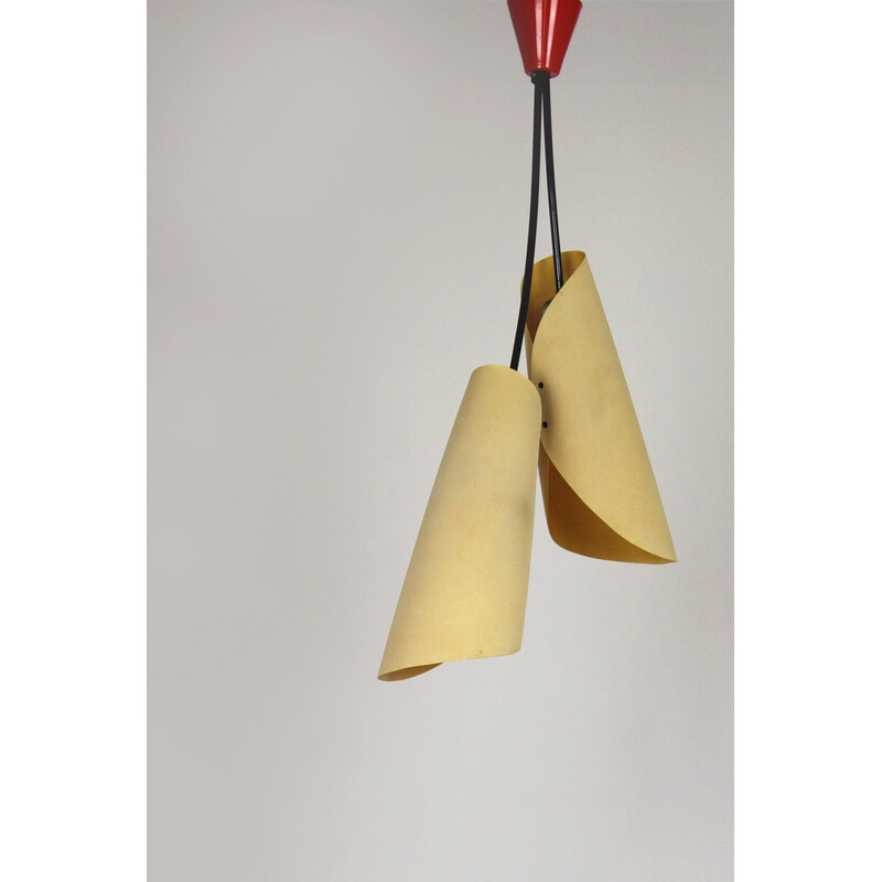 Vintage pendant lamp by Josef Hurka for Napako, 1960