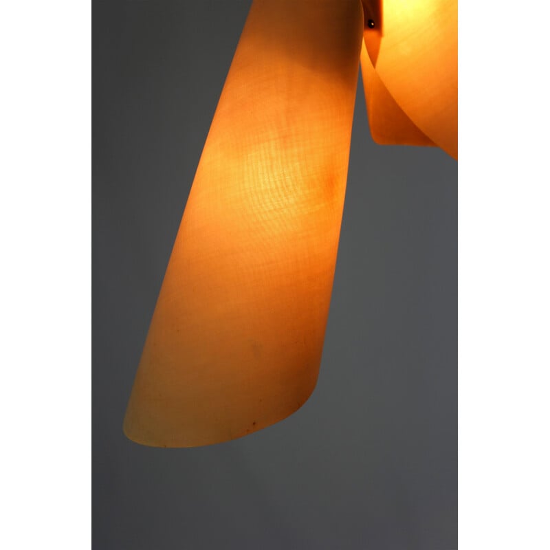 Vintage pendant lamp by Josef Hurka for Napako, 1960