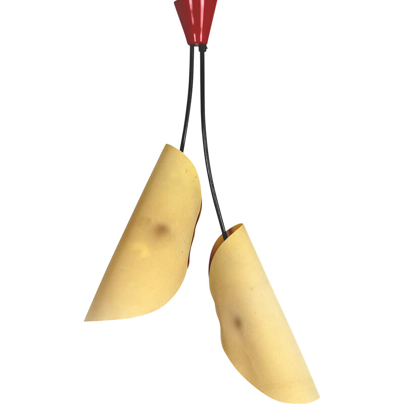 Vintage pendant lamp by Josef Hurka for Napako, 1960