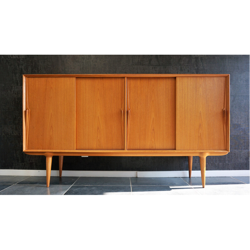 Teak sideboard by Gunni Omann, Denmark - 1960s