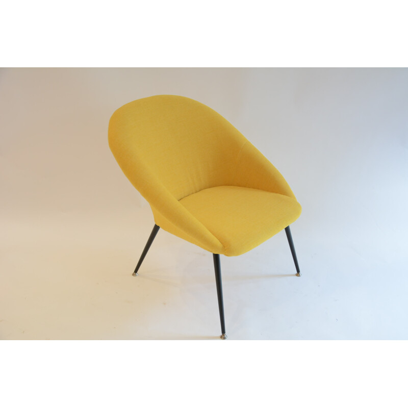 Yellow shell armchairs, Eastern countries - 1970s