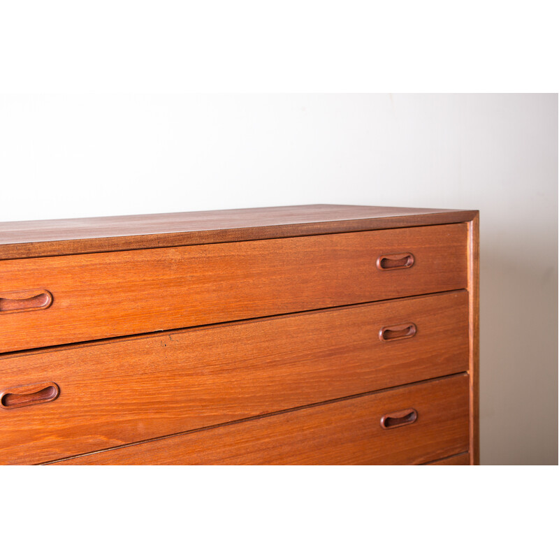 Vintage teak chest of drawers by Arne Vodder for Christian Linneberg, Denmark 1960