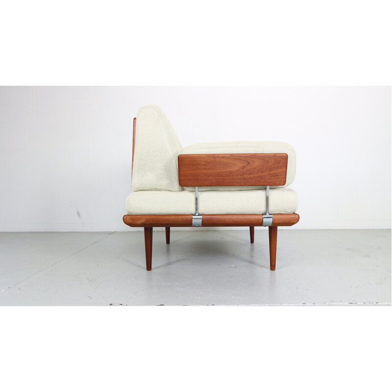 Vintage "Minerva" 2-seater teak sofa by Peter Hvidt and Orla Molgaard-Nielson for France and Sons, Denmark 1960