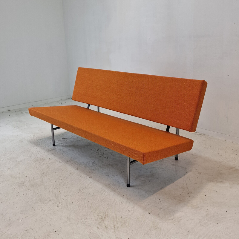 Vintage 2-seater metal sofa by André Robert Cordemeyer for Gispen, 1960