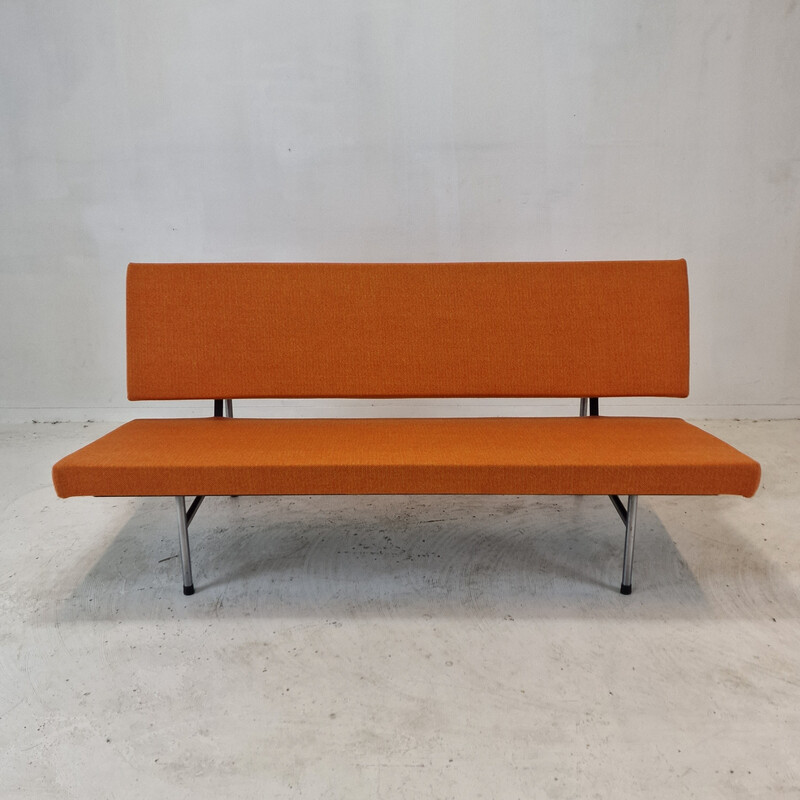 Vintage 2-seater metal sofa by André Robert Cordemeyer for Gispen, 1960