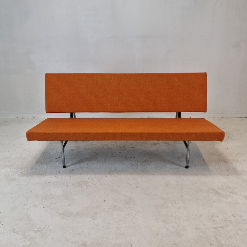 Vintage 2-seater metal sofa by André Robert Cordemeyer for Gispen, 1960