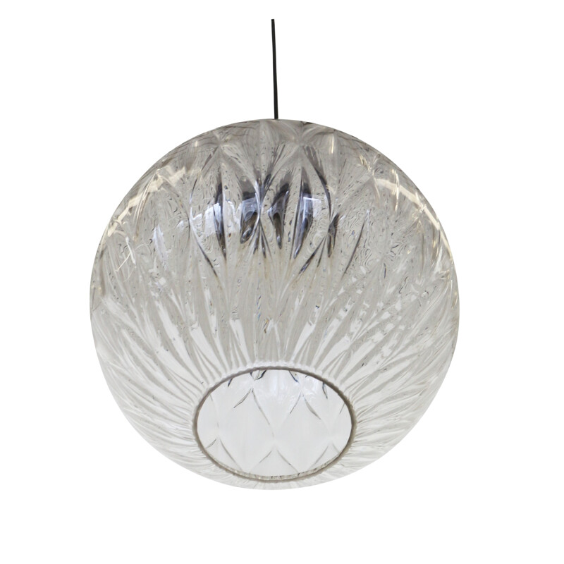 Globe pendant made of glass, 1960s