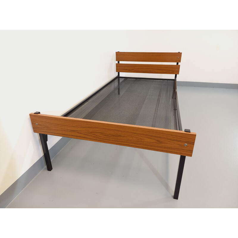 Vintage metal and formica daybed for Dico, Netherlands 1960