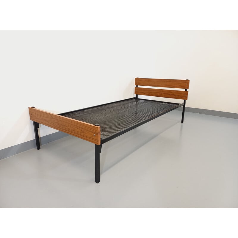 Vintage metal and formica daybed for Dico, Netherlands 1960