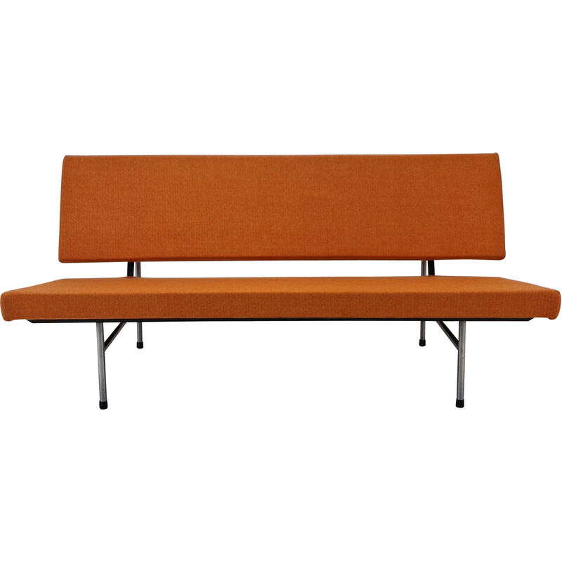 Vintage 2-seater metal sofa by André Robert Cordemeyer for Gispen, 1960