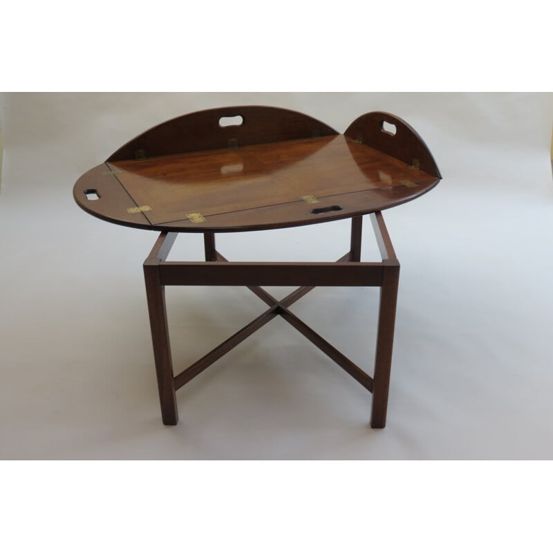 Mahogany Butlers Tray Coffee Table - 1960s