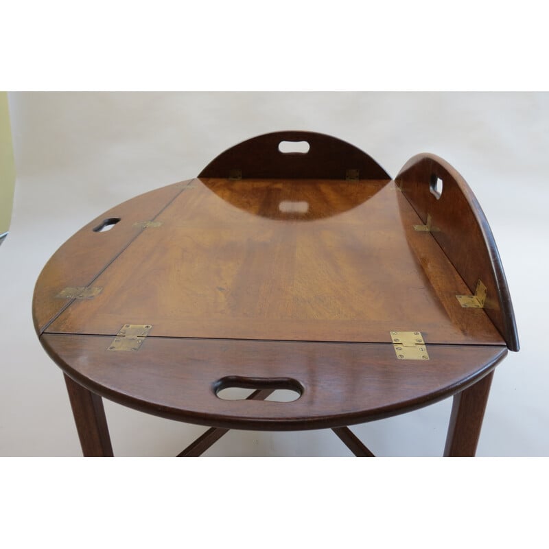 Mahogany Butlers Tray Coffee Table - 1960s